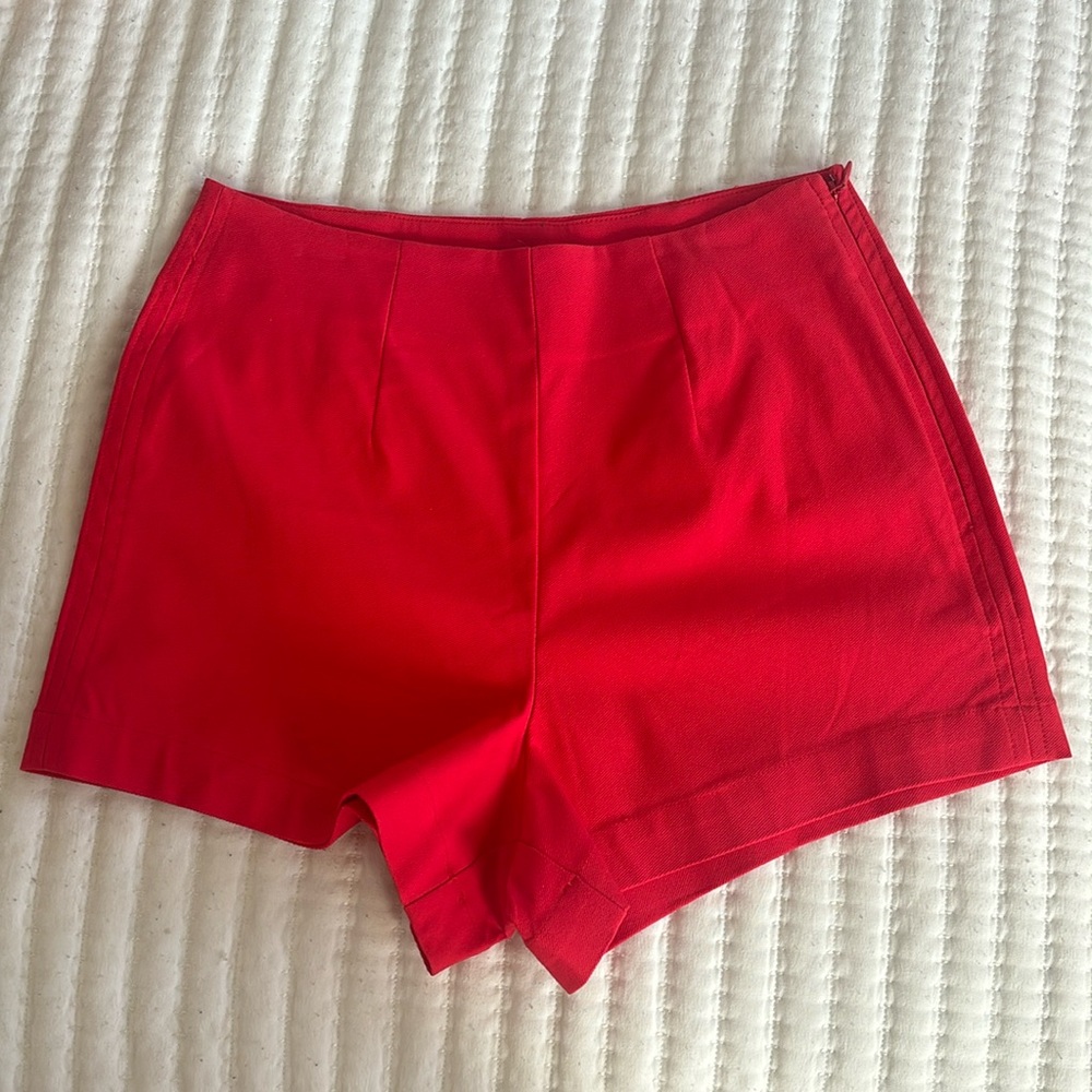 Red Mini Short